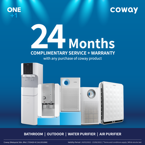 Promosi Coway Ombak FREE Faucet, Mineral Filter